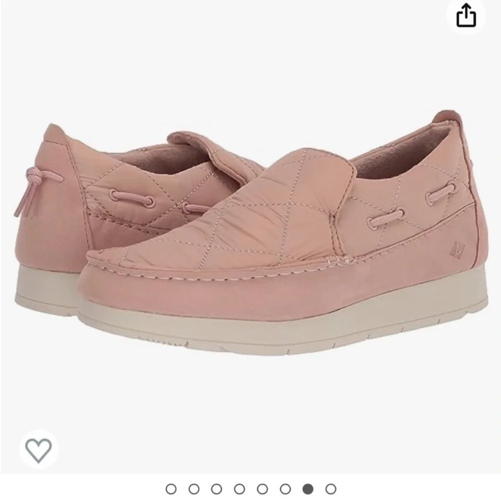 New SPERRY Moc Slider Slip On blush pink size 6.5